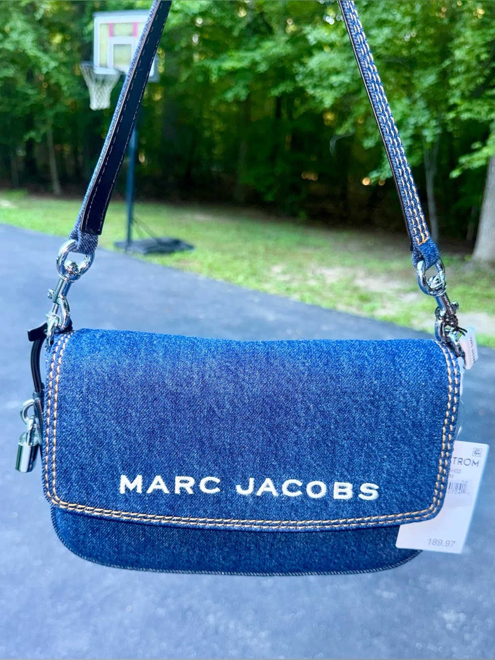 Marc Jacobs Denim Blue Shoulder Bag
